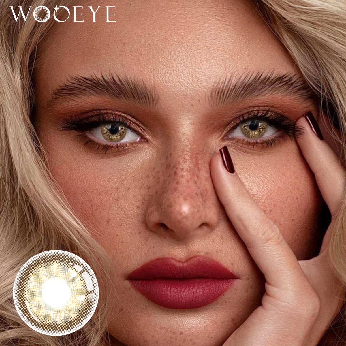 Wooeye Cape Cod Brown Contact Lenses | 1 Year