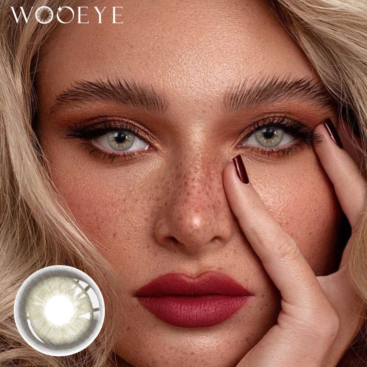 Wooeye Cape Cod Grey Contact Lenses | 1 Year