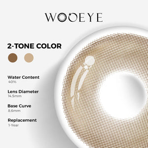 Princess Grey Color Contacts specifications: 14.5mm diameter, 8.6mm base curve, and 40% water content for daily comfort.