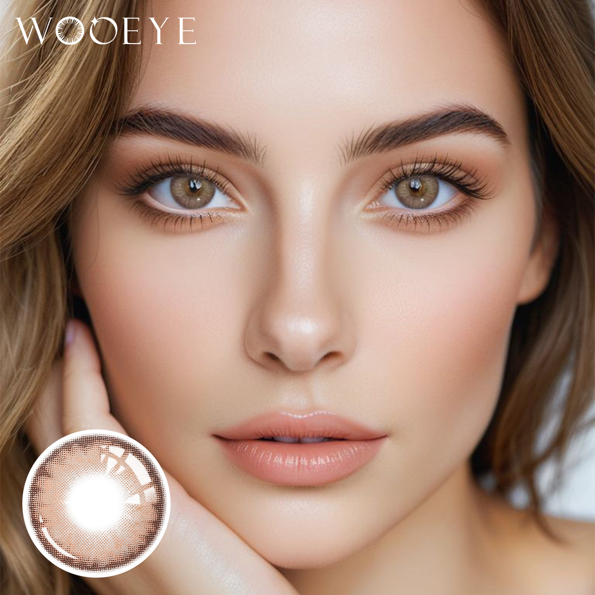 Wooeye Queen Brown III  Contact Lenses | 1 Year