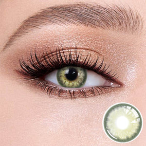 Professional Sequoia Green contact lense for office wear