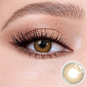 Mystery Brown contacts for a romantic date