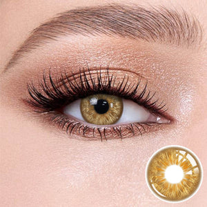Wild Brown contact lense for brown eyes - Wooeye