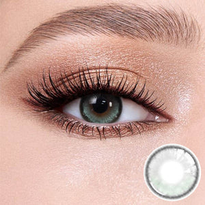 Bubbles Gray Natural contact lense