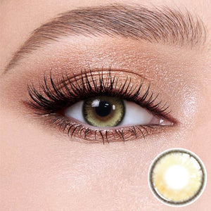 Professional Bubbles Brown contact lense for office wear