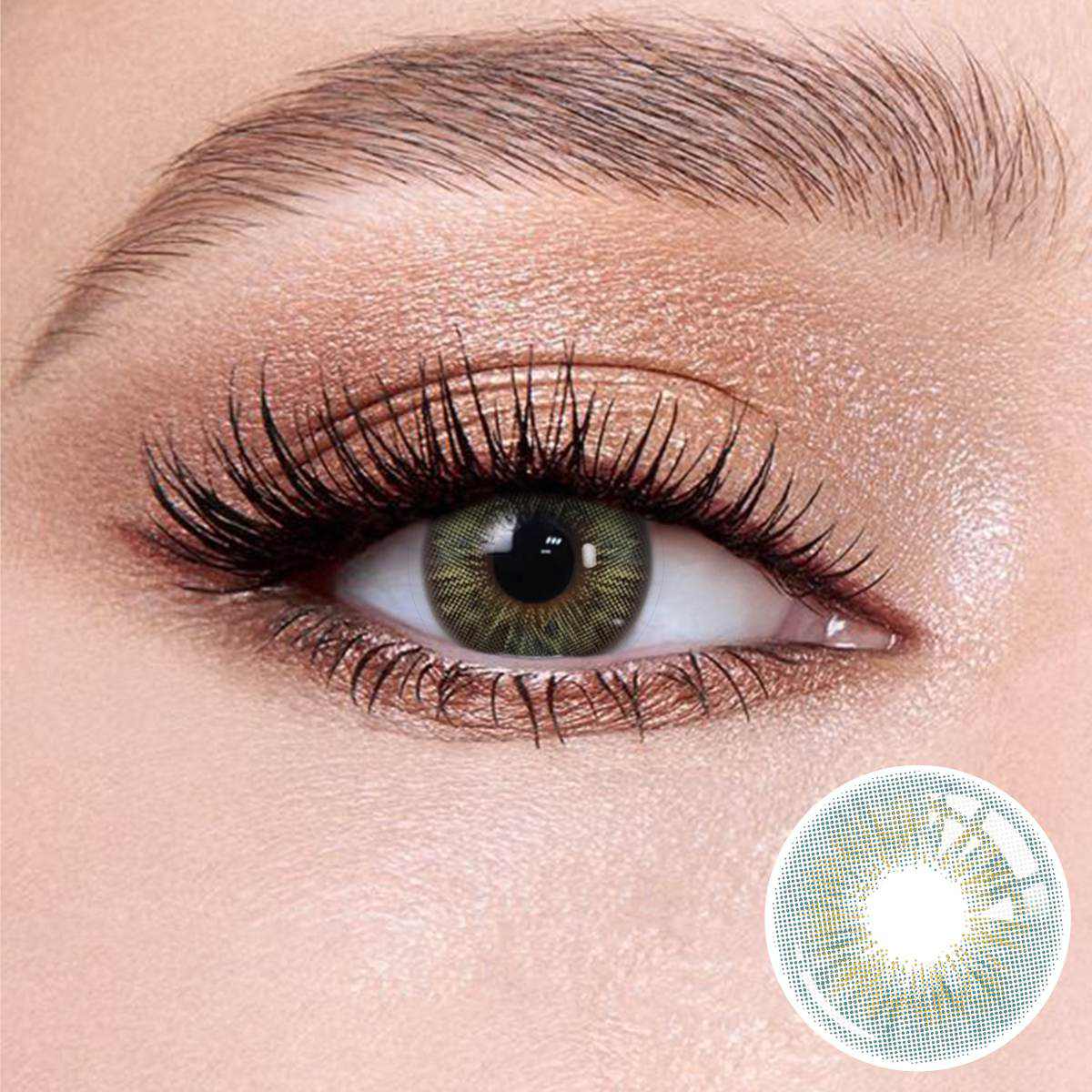 Wooeye Sunkissed Green Contact Lenses | 1 Year