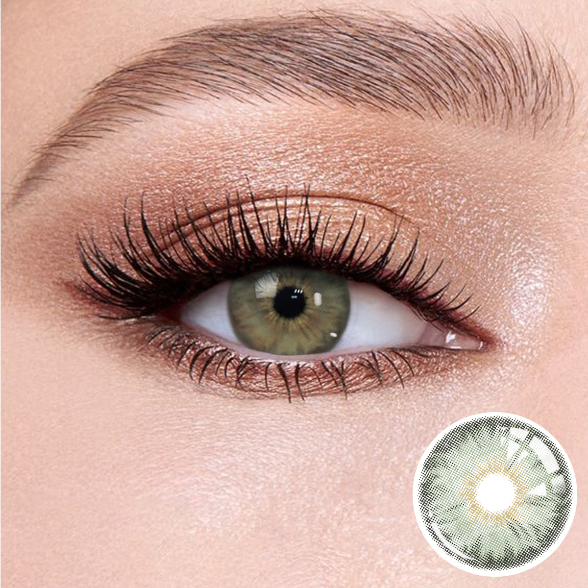Wooeye Mermaid Green  Contact Lenses | 1 Year