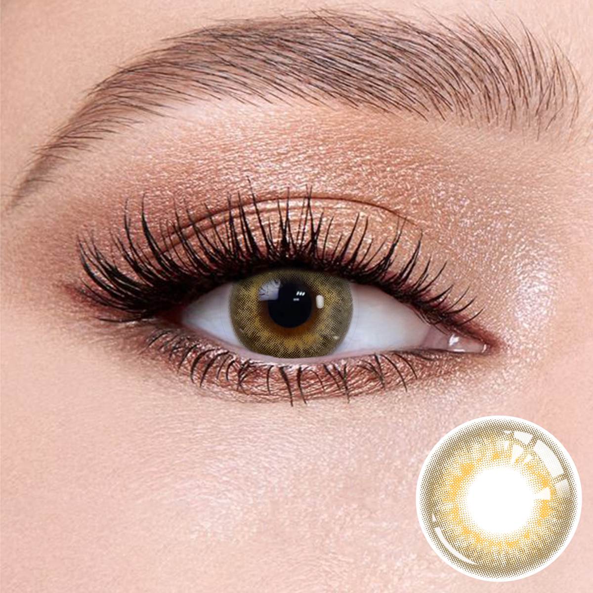Dew Gray Natural contact lense
