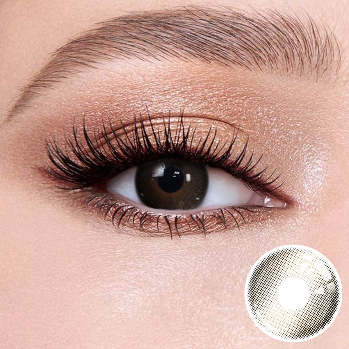 Glass Gray lenses for daily social events