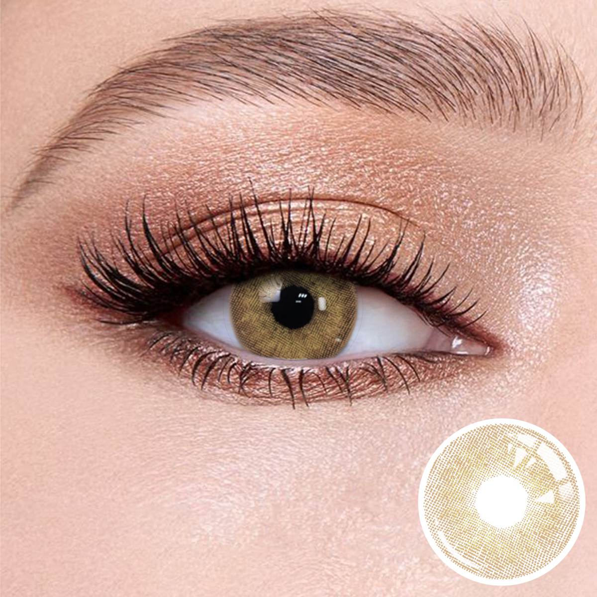 Banshe Brown Natural contact lense