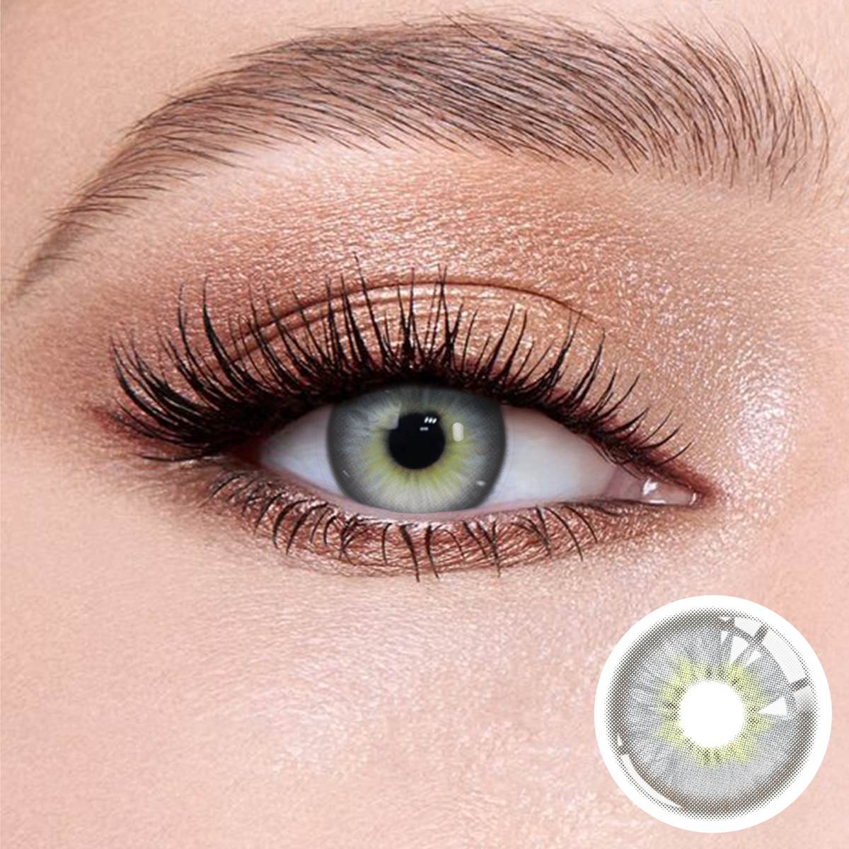 Wooeye Casa Gray Contact Lenses | 1 Year