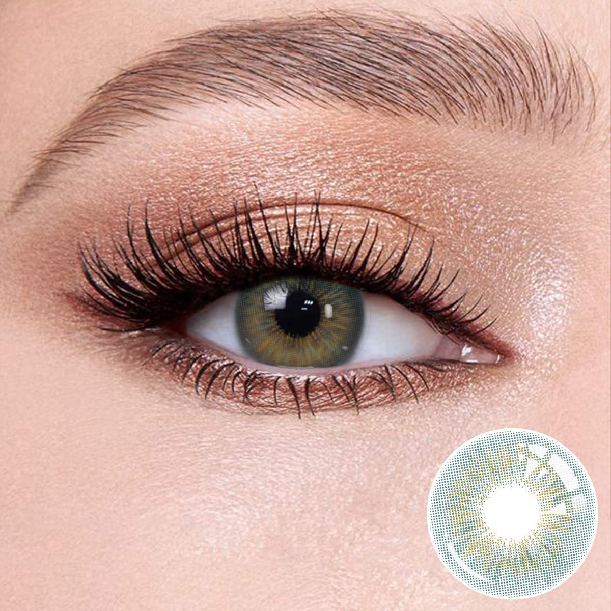 Wooeye Sunkissed Green Contact Lenses | 1 Year